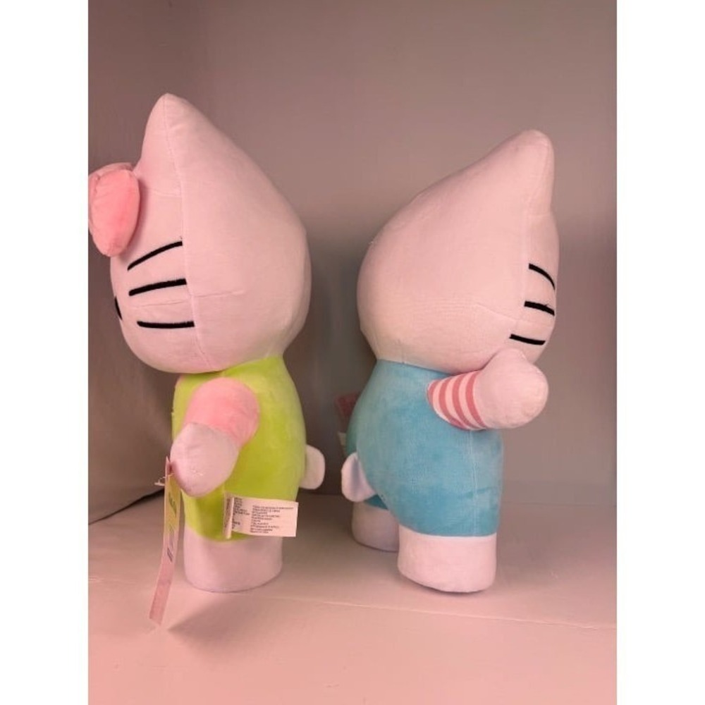 NWT Hello Kitty 2026 Easter Greeter Pair (Green and Blue ) Burlington Pair - Picture 4 of 5